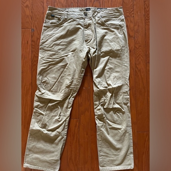 Mens KUHL Khaki Pants Straight Leg 38 X 32